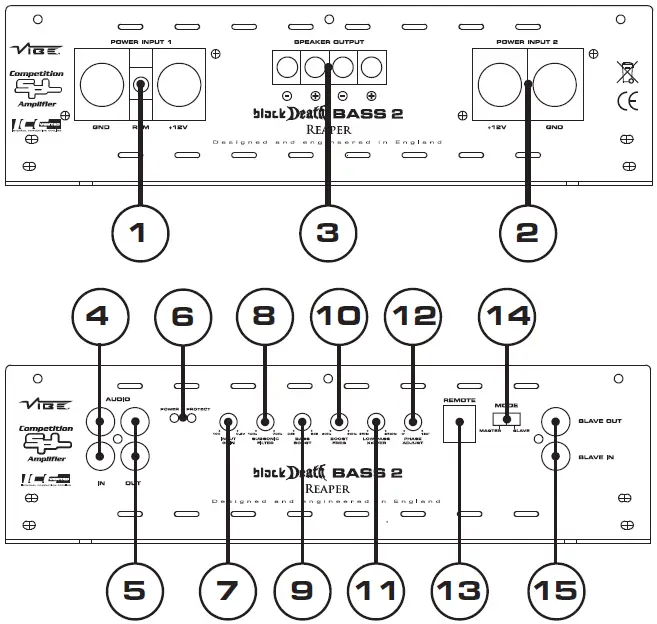 VIBE BLACKDEATHBASS2-V1 BlackDeath Bass 2 Reaper 02