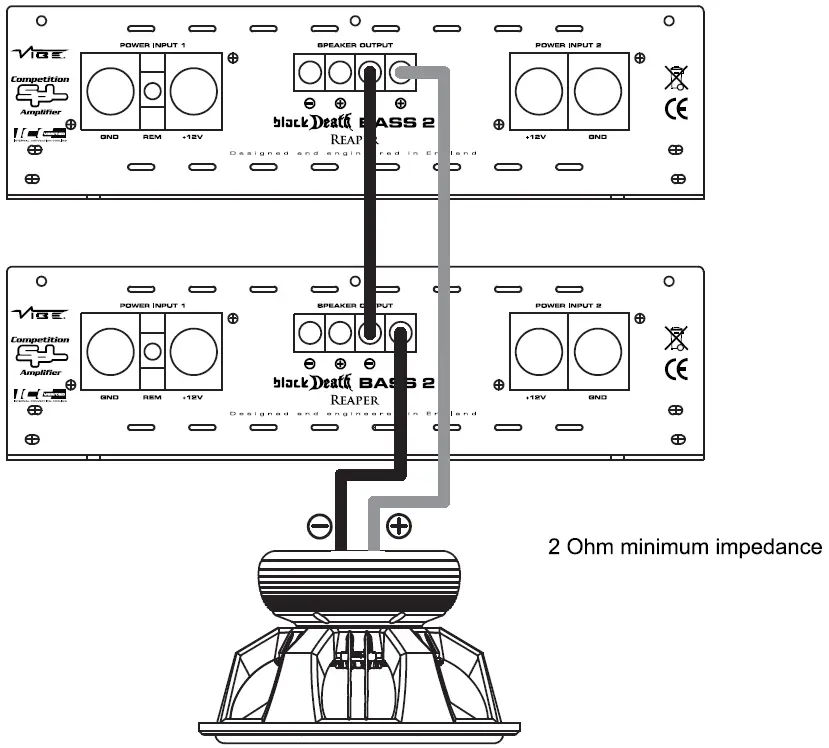 VIBE BLACKDEATHBASS2-V1 BlackDeath Bass 2 Reaper 07