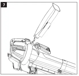 MEEC TOOLS 016131 40V Leaf Blower or Vacuum Cleaner fig (7)