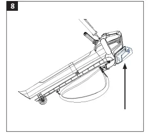 MEEC TOOLS 016131 40V Leaf Blower or Vacuum Cleaner fig (8)