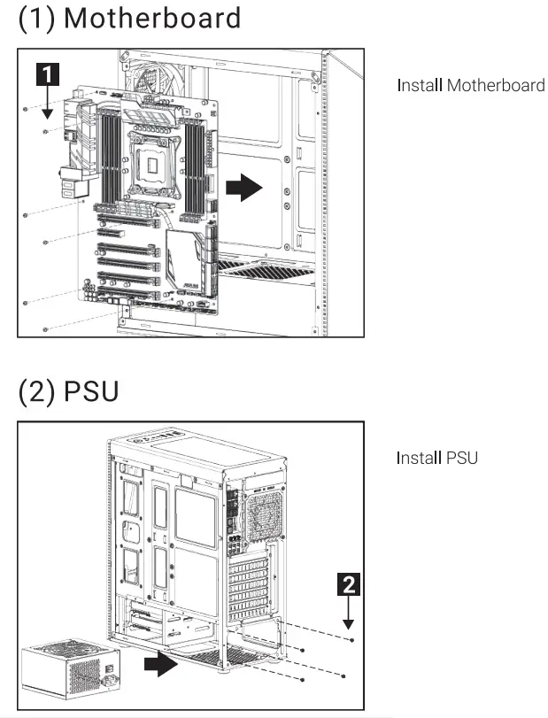 AeroCool SHARD PC Box ATX Acrylic Panel RGB 13 Modes Fan - fig 3