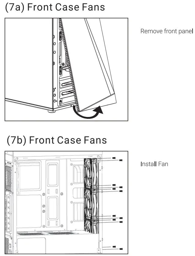 AeroCool SHARD PC Box ATX Acrylic Panel RGB 13 Modes Fan - fig 7
