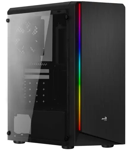 AeroCool SHARD PC Box ATX Acrylic Panel RGB 13 Modes Fan