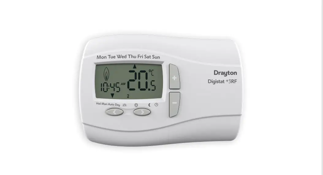 Schneider Drayton Digistat 3rd Generation Wireless Programmable Room Thermostat User Guide