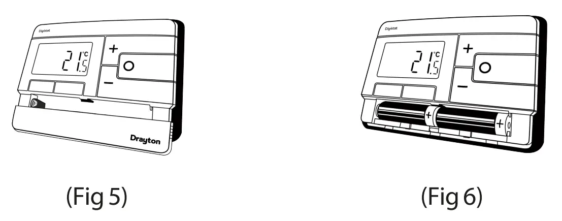 Schneider Drayton Digistat 3rd Generation Wireless Programmable Room Thermostat fig 4