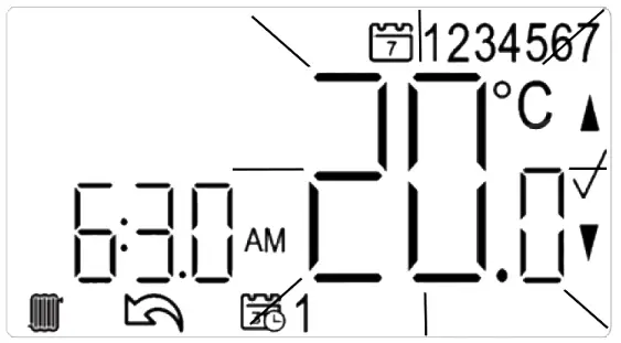 Schneider Drayton Digistat 3rd Generation Wireless Programmable Room Thermostat fig 8