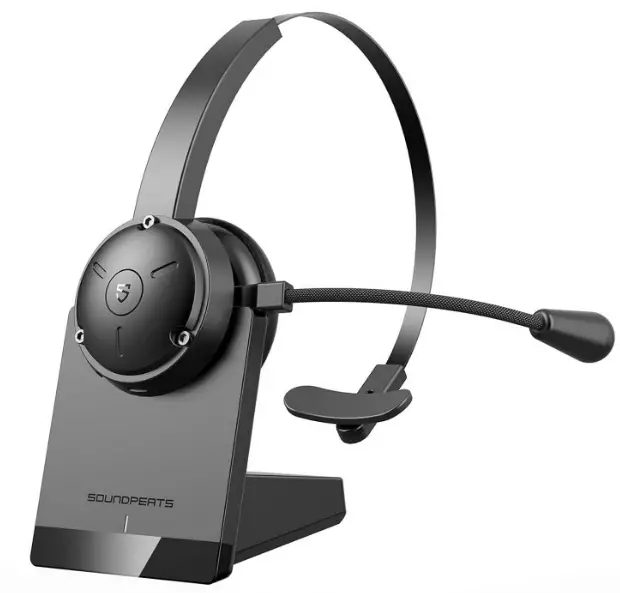 SoundPEATS A7 Pro Bluetooth Headset with Microphone