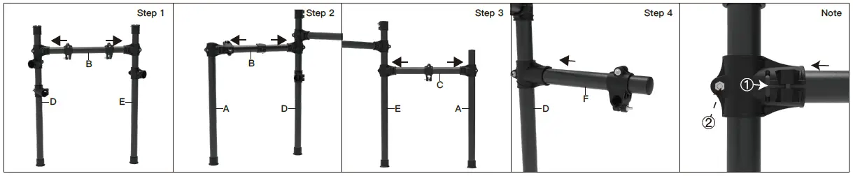 AVATAR SD61-6 Electronic Drum Kit-3
