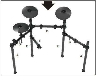 AVATAR SD61-6 Electronic Drum Kit-7