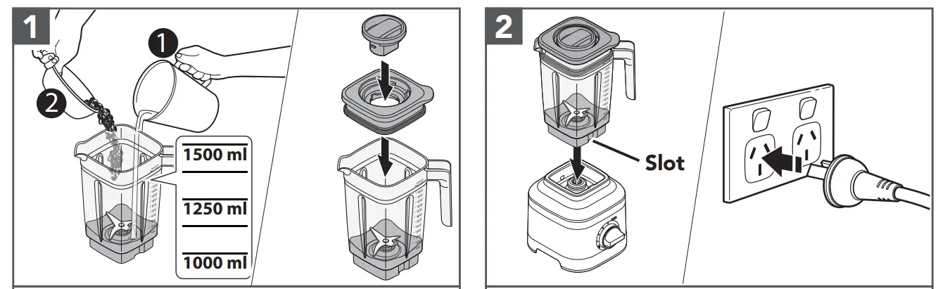 KitchenAid 5KSB1 A Stand Blender - PARTS 1