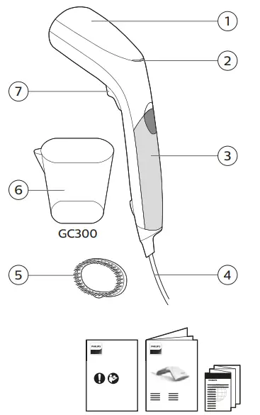 PHILIPS-GC299-Handheld-Garment-Steamer-FIG-1
