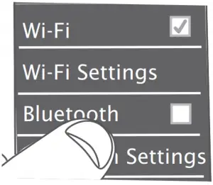 Enable Bluetooth