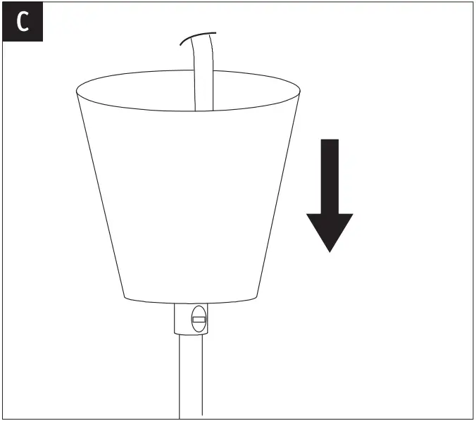 Paulmann 503.42 E27 Fabric Cable Black Pendant C