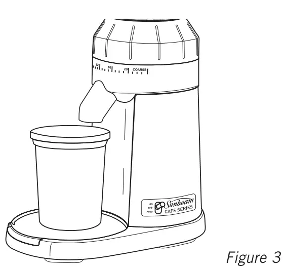 Sunbeam EMM0500BK Coffee Grinder - Fig 4