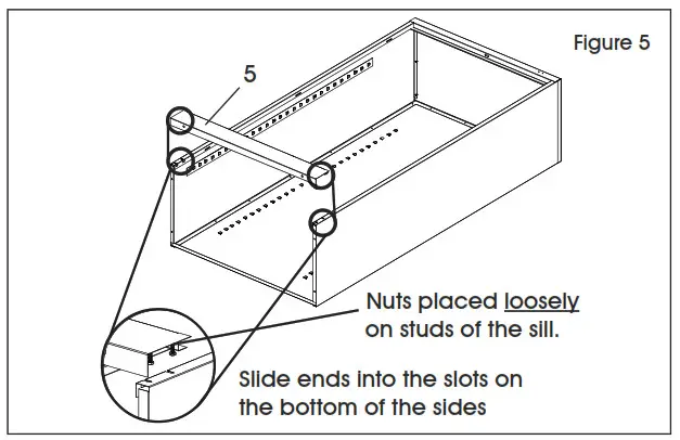 ULINE H-8447 Industrial Cabinet - Assemble 5