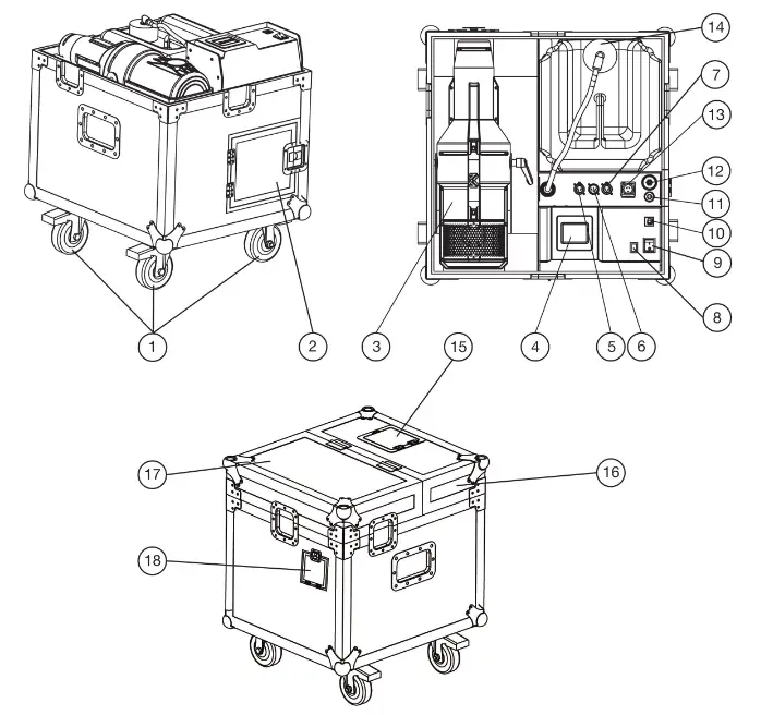 MAGMATIC PSC225 Crisp Max High-Output Snow Machine - OVERVIEW