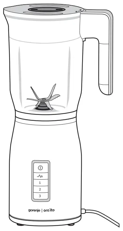 gorenje B800ORAB 800W Blender