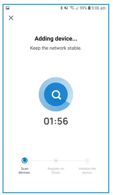 CONNECTING TO THE APP