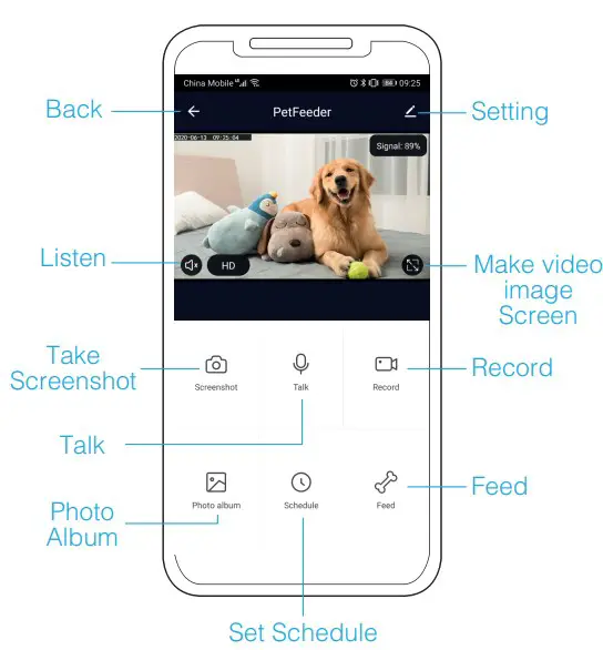 CONNECTING TO THE APP