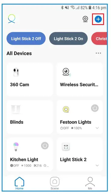 CONNECTING TO THE APP