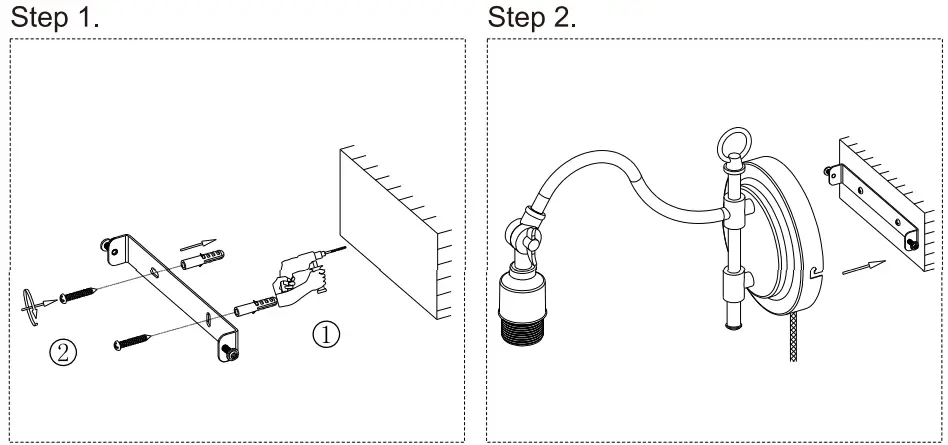 NOVA LIFE BEITO Wall Lamp-fig3
