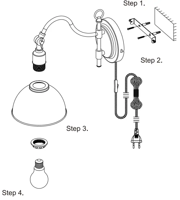 NOVA LIFE BEITO Wall Lamp-fig5