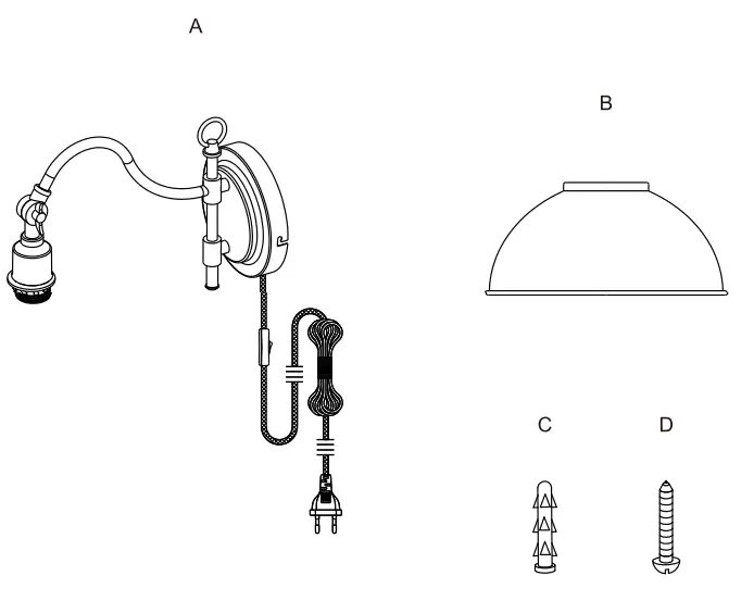 NOVA LIFE BEITO Wall Lamp-fig6