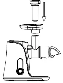 KitchenBrothers KB700 Series Slow Juicer with Speed Control-fig13