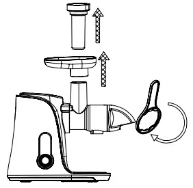 KitchenBrothers KB700 Series Slow Juicer with Speed Control-fig14
