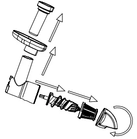 KitchenBrothers KB700 Series Slow Juicer with Speed Control-fig15
