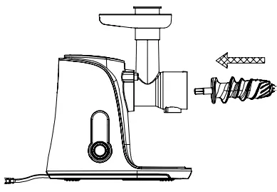 KitchenBrothers KB700 Series Slow Juicer with Speed Control-fig4