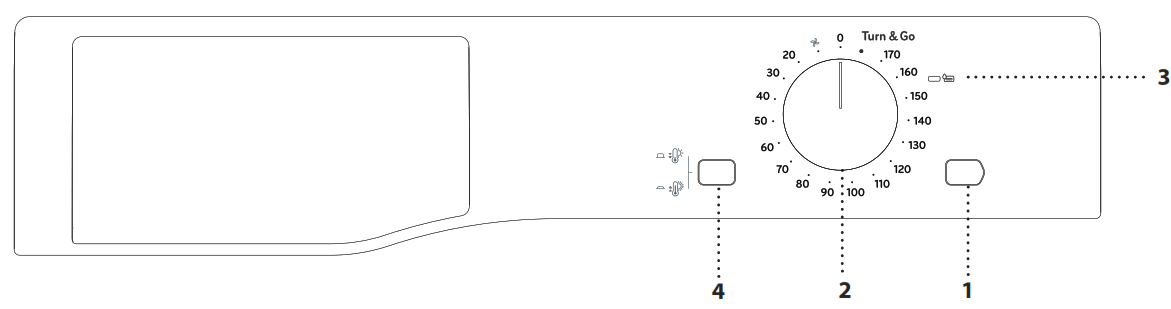 INDESIT I2 D81W UK Condenser Tumble Dryer - 4