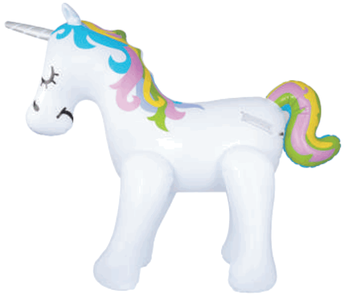 SF IUS 01 Inflatable Unicorn Sprinkler