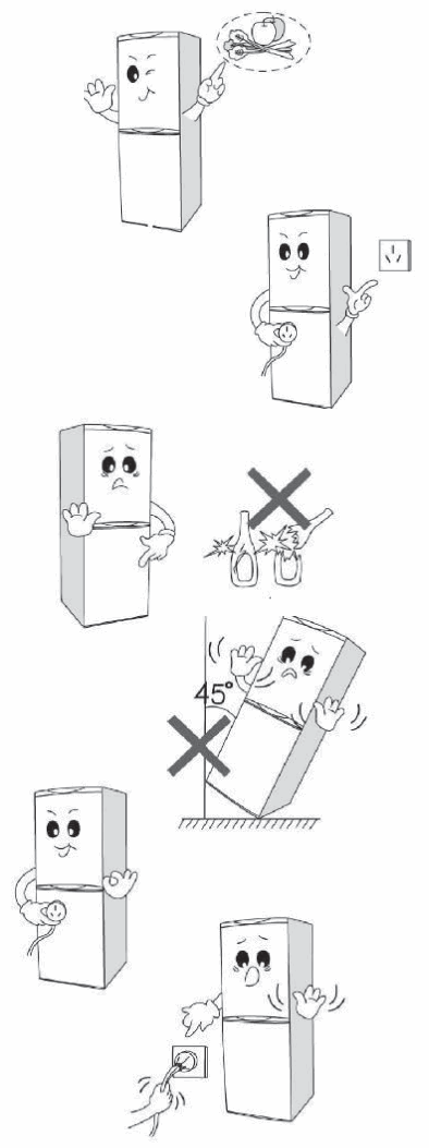 FABER LUSSO 252BK Refrigerator Freezer - FIg1