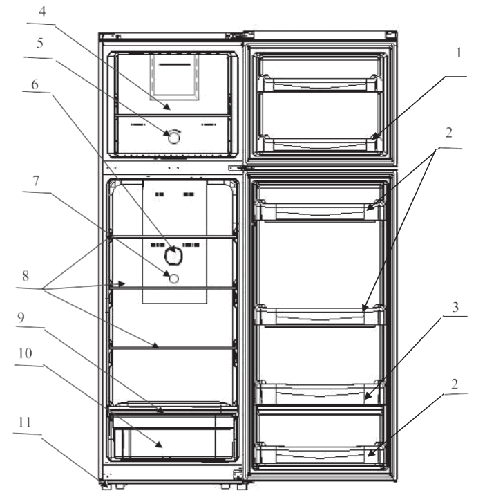 FABER LUSSO 252BK Refrigerator Freezer - FIg3
