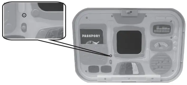 littletikes 657641 Activity Suitcase - LANGUAGE SETTING
