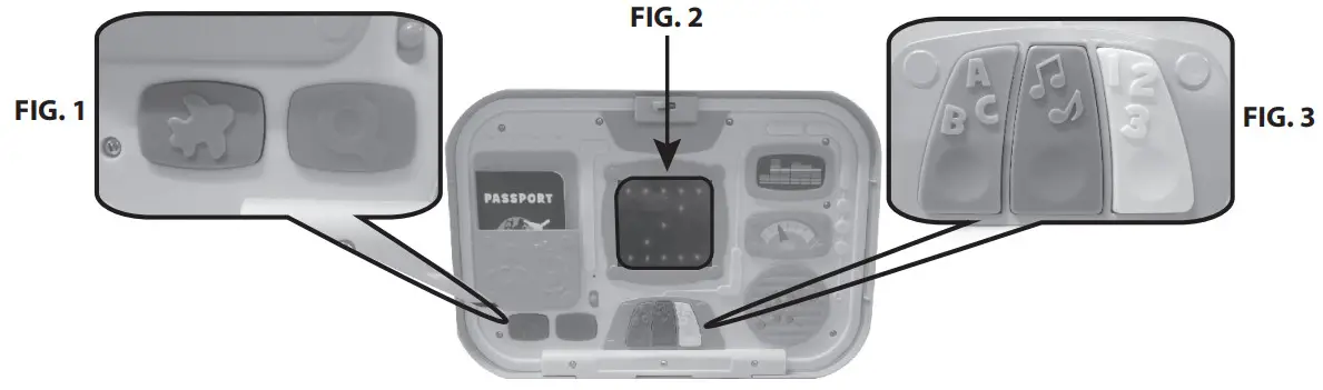 littletikes 657641 Activity Suitcase - LET’S PLAY