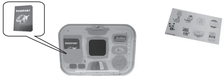 littletikes 657641 Activity Suitcase - PASSPORT