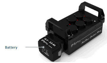 NetBee 18V 5.0 Ah Socket Tray - 18