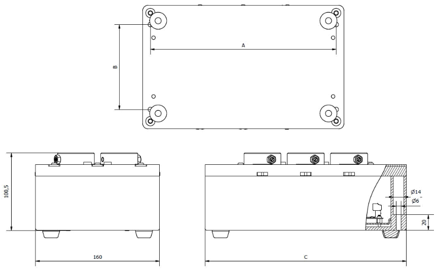 NetBee 18V 5.0 Ah Socket Tray - 5