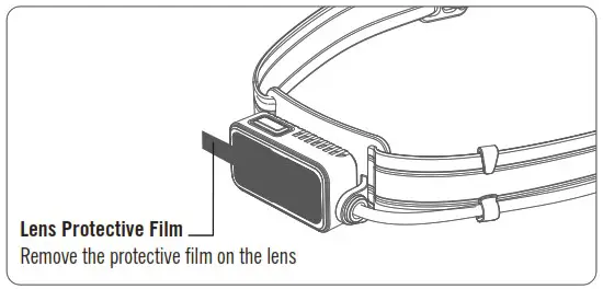 OLIGHT Array 2S Rechargeable LED Running Headlamp - BEFORE FIRST USE