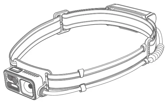 OLIGHT Array 2S Rechargeable LED Running Headlamp - Cover