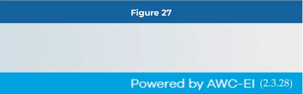the bottom right corner of the screen. (Figure 27)