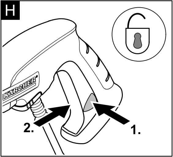 KARCHER K 2 - Fig. H