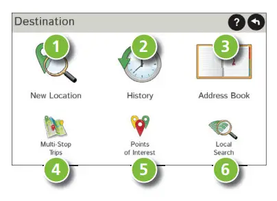 RAND MCNALLY TND730LM IntelliRoute Truck - Destination