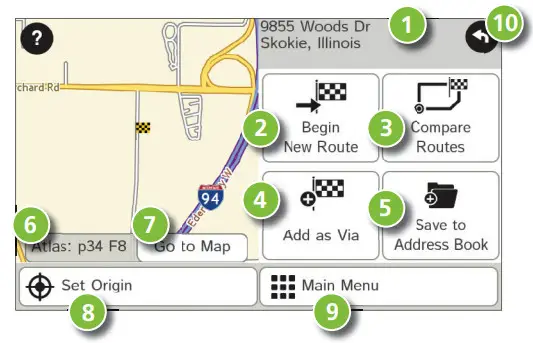 RAND MCNALLY TND730LM IntelliRoute Truck - Window