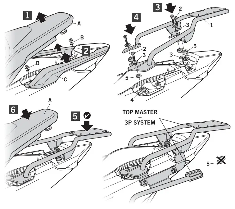 SHAD H0FR71ST Honda Forza 750 '21 Top Maste -1.