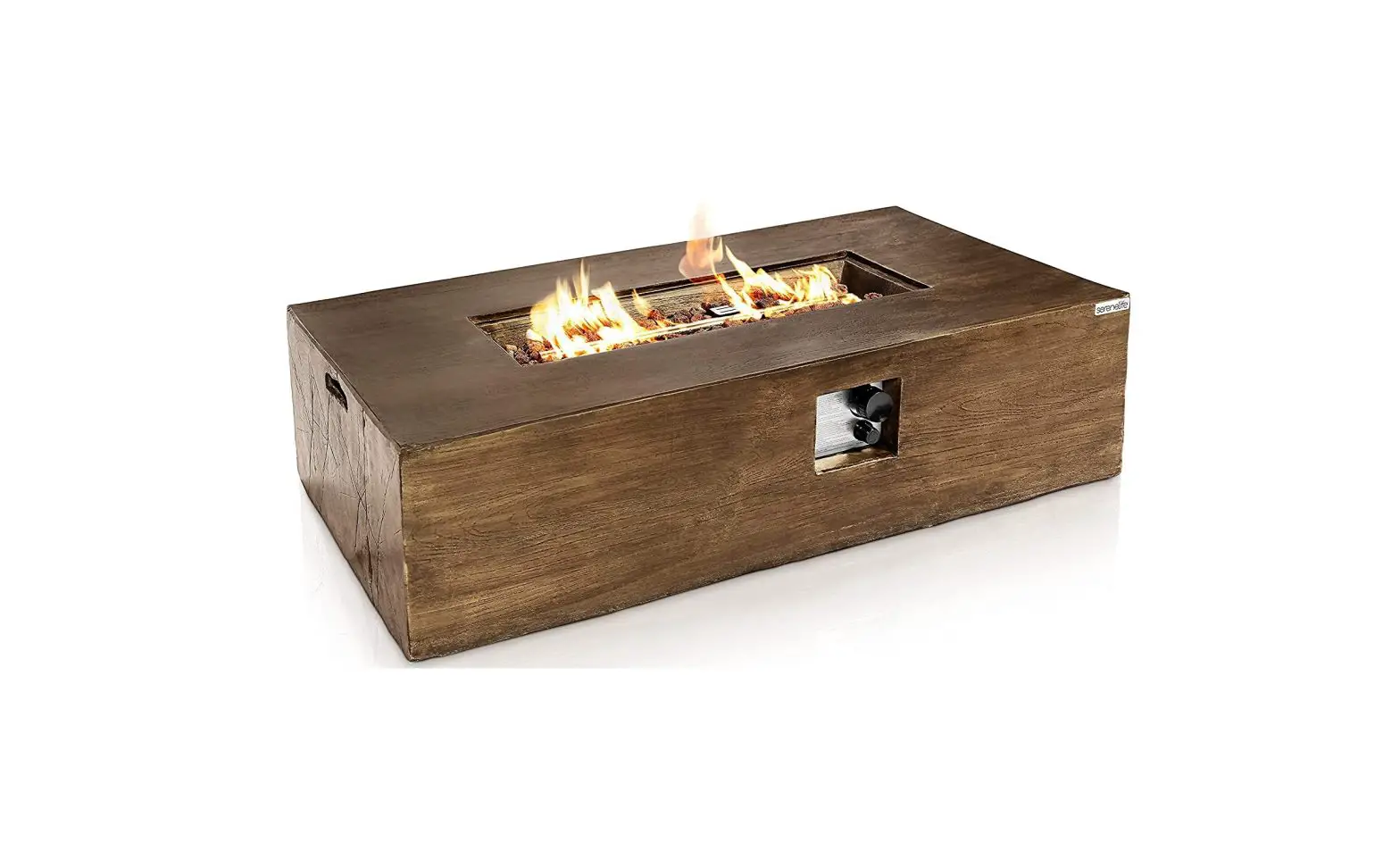 Serenelife Propane Gas Fire Pit Table Slcnx76 User Manual