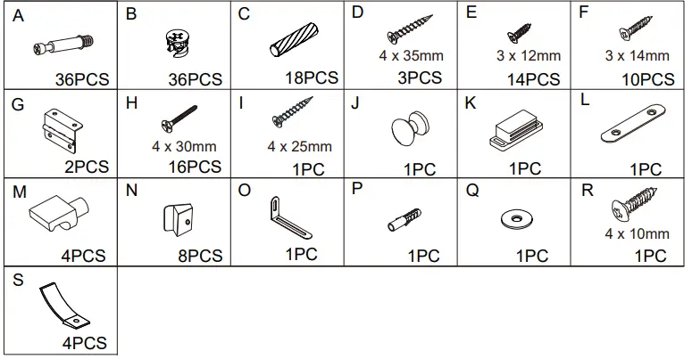 VEIKOUS HP0904-01GY-1 Freestanding Linen Cabinet with Drawers and Shelves fig 2