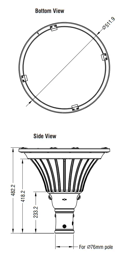 xmart LSC 21 Landscape Series Solar Lamp - Fig 3